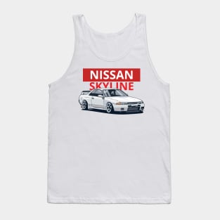 nissan skyline r32 Tank Top